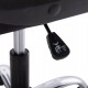 ΚΑΡΕΚΛΑ ΓΡΑΦΕΙΟΥ CANAN HM1201 ΜΑΥΡO PVC-ΜΑΥΡΟ NYLON-ΒΑΣΗ ΧΡΩΜΙΟΥ 66x61x105Υεκ.