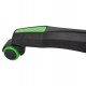 ΠΟΛΥΘΡΟΝΑ GAMING DARREN HM1203.03 ΜΑΥΡΟ-ΠΡΑΣΙΝΟ PVC & NYLON 58.5x100x120Υεκ.