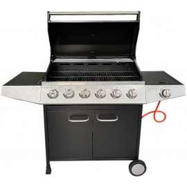 KASANOVA  KS14050 Ψησταριά Υγραερίου Σχάρας με 2.93kW και Πλαϊνό Μάτι