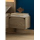 0191.GM54 Galys κομοδίνο 44x34x27εκ. με ένα συρτάρι Rookwood Oak  Rookwood Oak 44x34εκ. Ύψος : 27εκ.