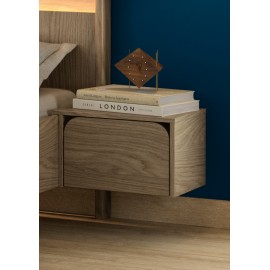 0191.GM54 Galys κομοδίνο 44x34x27εκ. με ένα συρτάρι Rookwood Oak  Rookwood Oak 44x34εκ. Ύψος : 27εκ.