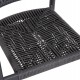 ΣΕΤ ΤΡΑΠΕΖΑΡΙΑΣ ΕΞ.ΧΩΡΟΥ 7ΤΜΧ KRUM HM21132.04 ΣΚΟΥΡΟ ΓΚΡΙ ΑΛΟΥΜΙΝΙΟ-P.E.TWISTED RATTAN
