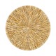 343-000104 Διακοσμητικό τοίχου Decofy Inart drift ξύλο σε φυσική απόχρωση Φ80x5εκ