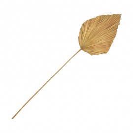 343-000115 Διακοσμητικό φύλλο Walsy Inart palm leaf σε φυσική απόχρωση Υ135 εκ