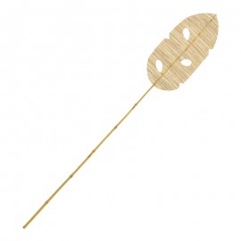 343-000114 Διακοσμητικό φυτό Firwey Inart banana leaf σε φυσική απόχρωση Υ200εκ