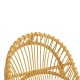 343-000095 Πολυθρόνα Tromso paakoworld pe rattan σε φυσική απόχρωση με εκρού χρώμα μαξιλάρι 80x85x98εκ