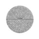 343-000105 Διακοσμητικό τοίχου Decofy Inart drift ξύλο σε φυσική απόχρωση Φ100x5εκ