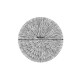 343-000103 Διακοσμητικό τοίχου Decofy Inart drift ξύλο σε φυσική απόχρωση Φ60x5εκ