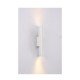 43061-White Inlight Επιτοίχιο φωτιστικό LED 2*5W 3000K σε λευκ΄ή απόχρωση απο αλουμίνιο D:30x6cm (43061-White)