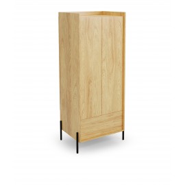 60-22409 MOBIUS cabinet 2D color: hikora oak/hikora oak DIOMMI V-PL-MOBIUS-SZAFA_2D-HIKORA