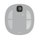 100212-0081 Terraillon GR14710 Smart ασημί ζυγαριά μπάνιου Master Fit με λιπομετρητή και WiFi