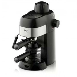 Raf Μηχανή Espresso 800W Πίεσης 15bar Μαύρη R-133