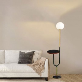Ehome Φωτιστικό Δαπέδου Μαύρο