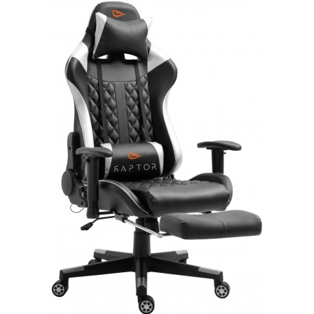 Καρέκλα Gaming Raptor Spectre-Leuko