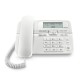 115087-0026 Philips M20W/GRS Λευκό Ενσύρματο τηλέφωνο με μεγάλα πλήκτρα και οθόνη LCD