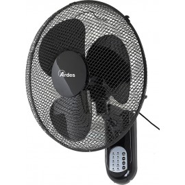 Ardes AR5W40R Ανεμιστήρας Τοίχου 50W Διαμέτρου 40cm με Τηλεχειριστήριο