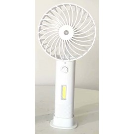MISTRAL PLUS DP-7634 Επαναφορτιζόμενο Ανεμιστηράκι Χειρός  Λευκό 2w