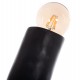 ΔΙΑΚΟΣΜΗΤΙΚΟ ΦΩΤΙΣΤΙΚΟ ΔΑΠΕΔΟΥ TUSKEN HM4702.01 FIBER CEMENT-ΜΑΥΡΟ 50x43x145Υεκ.