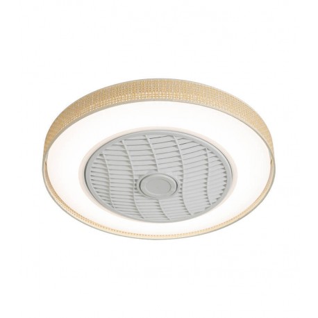 Lineme KITE Ανεμιστήρας Οροφής 53cm με Φως, WiFi και Τηλεχειριστήριο Μπεζ