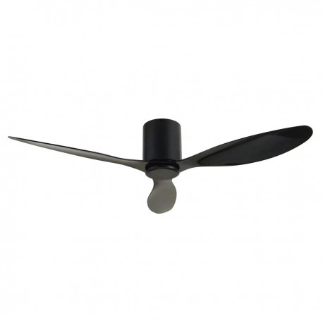 Lineme 02-00338 Ανεμιστήρας Οροφής 132.08cm με Φως και Τηλεχειριστήριο Μαύρος