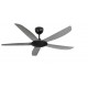 Lineme 02-00344 Ανεμιστήρας Οροφής 137cm με Φως και Τηλεχειριστήριο Γκρι