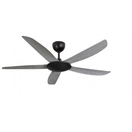 Lineme 02-00344 Ανεμιστήρας Οροφής 137cm με Φως και Τηλεχειριστήριο Γκρι