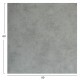 ΕΠΙΦΑΝΕΙΑ ΤΡΑΠΕΖΙΟΥ HPL ΤΕΤΡΑΓΩΝΗ HM5837.32 CEMENT 60x60εκ.