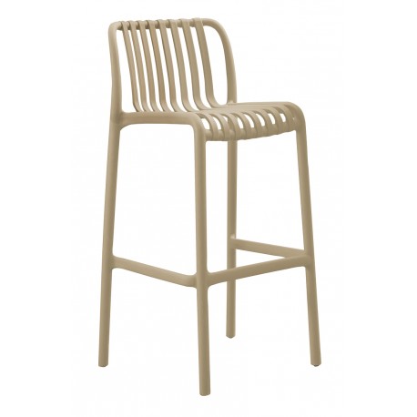 34354-251442 Taupe Σκαμπώ Μπάρ Πολυπροπυλένιου Με UV Προστασία
