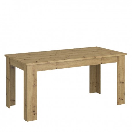 TO-AYSONTABLE160 Τραπέζι Ayson Βελανιδιά με σκούρα νερά 160x80x75.1cm