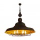 77-3215 HL-300W-6P DRONE BROWN RUSTY & YELLOW PENDANT