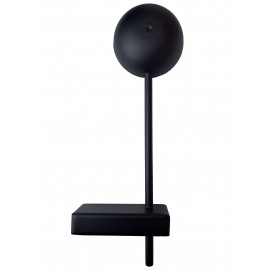 77-9084 HL-3532-1 FUEGO BLACK WALL LAMP