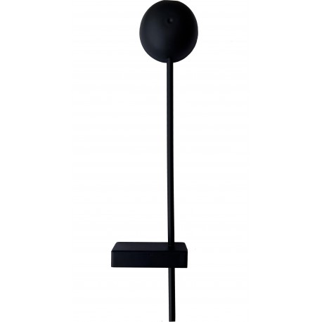 77-9086 HL-3532-2 FUEGO BLACK WALL LAMP