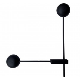 77-9090 HL-3532-4 FUEGO BLACK WALL LAMP