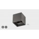 77-9271 SE-WLL-3K-DG CUBO LED WALL LAMP 5W*2 3000K DARK GREY BODY ALUMINIUM