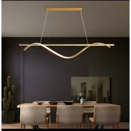 77-50451 SE LED 100 ONDAS PENDANT GOLD 23W 3CCT 2 YEARS WARRANTY