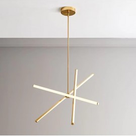 77-50635 SE LED 50 VAMOS PENDANT GOLD 22W 3CCT 50x50x110cm IP20 220V 2 YEARS WARRANTY