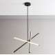 77-50636 SE LED 50 VAMOS PENDANT BLACK 22W 3CCT 50x50x110cm IP20 220V 2 YEARS WARRANTY