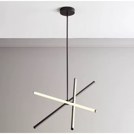77-50636 SE LED 50 VAMOS PENDANT BLACK 22W 3CCT 50x50x110cm IP20 220V 2 YEARS WARRANTY
