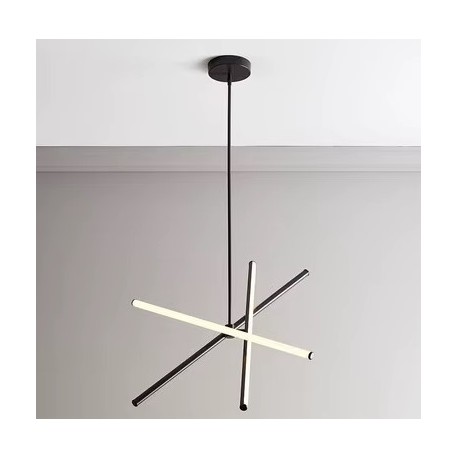 77-50636 SE LED 50 VAMOS PENDANT BLACK 22W 3CCT 50x50x110cm IP20 220V 2 YEARS WARRANTY