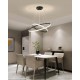 77-50639 SE LED 60 STELINA PENDANT BLACK 60-40cm 47W 3CC IP20 220V 2 YEARS WARRANTY
