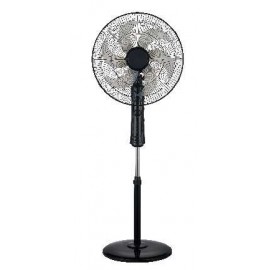 MISTRAL PLUS FS-45E1 Ανεμιστήρας Ορθοστάτης 45 cm με στρογγυλή βάση Μαύρος