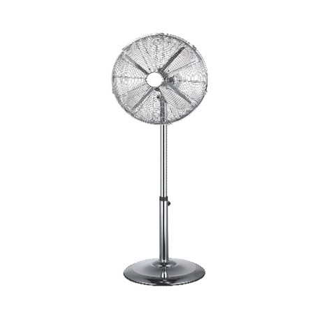 MISTRAL PLUS FS40-C1 CHROME Vintage Ανεμιστήρας Ορθοστάτης 40 cm με στρογγυλή βάση Μεταλλική