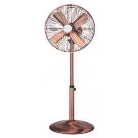 MISTRAL PLUS FS40-C1 COPPER Vintage Ανεμιστήρας Ορθοστάτης 40 cm με στρογγυλή βάση Χάλκινο