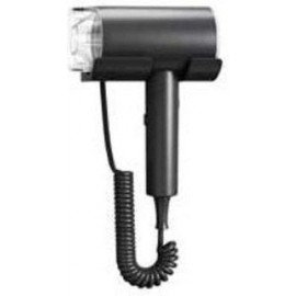 MISTRAL PLUS 22-00403-2 Επιτοίχιο Σεσουάρ Μπάνιου Μαύρο 1600w