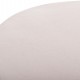 ΒΟΗΘΗΤΙΚΟ ΤΡΑΠΕΖΙ ΣΤΡΟΓΓΥΛΟ DELIA HM18167.02 FIBER CEMENT ΛΕΥΚΟ & RATTAN Φ40x45Υεκ