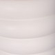 ΤΡΑΠΕΖΙ ΒΟΗΘΗΤΙΚΟ PUFFAT HM18172.02 FIBER CEMENT ΛΕΥΚΟ- ΞΥΛΟ TEAK TOP Φ45x46Υεκ.