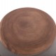 ΤΡΑΠΕΖΙ ΒΟΗΘΗΤΙΚΟ PUFFAT HM18172.03 FIBER CEMENT ΓΚΡΙ- ΞΥΛΟ TEAK TOP Φ45x46Υεκ.