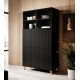 60-19851 PAFOS Standing bookcase black/black DIOMMI CAMA-PAFOS-REGAL-CZ/CZ