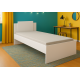 0041.CB11 Life κρεβάτι μονό 95x205x88εκ. ( για στρώμα 90x190/200εκ. ) Λευκό  Λευκό ματ   95x205εκ. Ύψος : 88εκ. ( για στρώμα 90x