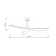 102000615 it-Lighting Trent - Fan in White and wooden Color (102000615)